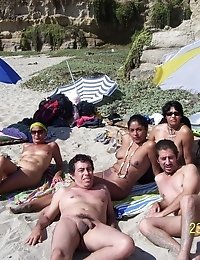 Amateur beach show pussy sex pics